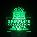 ADVPRO Name Personalized Custom Collection Room Decor Day/ Night Sensor LED Sign wstn-tm - Green