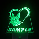 ADVPRO Name Personalized Custom Boston Terrier Dog House Home Day/ Night Sensor LED Sign wsvc-tm - Green