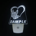 ADVPRO Name Personalized Custom Boston Terrier Dog House Home Day/ Night Sensor LED Sign wsvc-tm - White